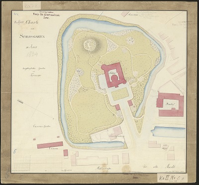 Charte vom Schlossgarten zu Jever 1834