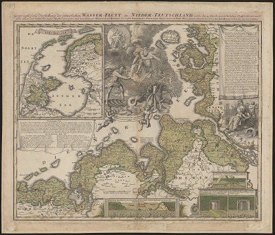 Wasserflutkarte 1717
